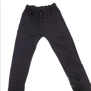 Utopia wear small black joggers